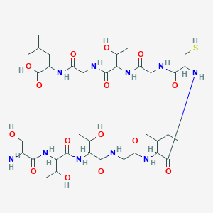 molecular formula C38H68N10O15S B1150337 Ubiquitin specific protease 3 fragment 