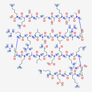 molecular formula C149H270N56O49 B1150341 S6 Kinase Substrate Peptide 32 