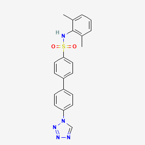 N-(2,6-dimethylphenyl)-4'-(1H-tetrazol-1-yl)biphenyl-4-sulfonamide