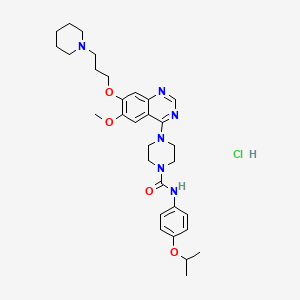 Tandutinib (hydrochloride)