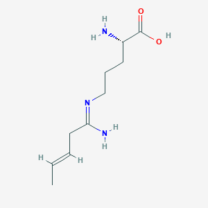 L-N5-(1-Imino-3-pentenyl) ornithine
