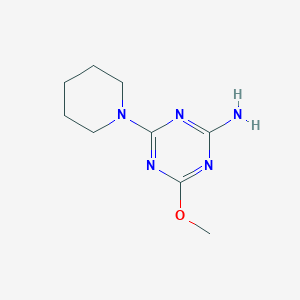 [1,3,5]Triazine, 2-amino-4-methoxy-6-piperidin-1-yl-