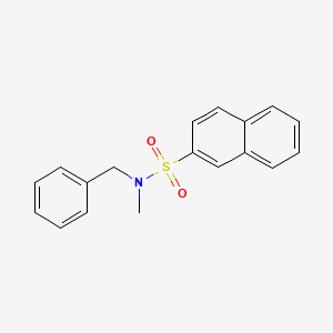 N-benzyl-N-methylnaphthalene-2-sulfonamide