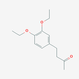 molecular formula C14H20O3 B11503916 4-(3,4-Diethoxyphenyl)butan-2-one 