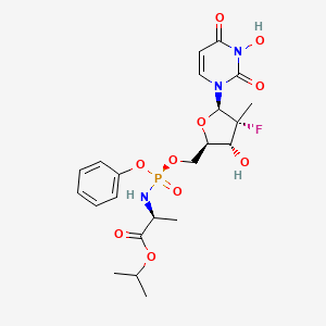 molecular formula C₂₂H₂₉FN₃O₁₀P B1150396 索非布韦杂质 L 