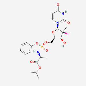 molecular formula C₂₂H₂₉FN₃O₉P B1150398 Sofosbuvir impurity E 
