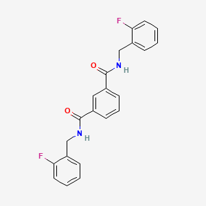 N,N'-Bis-(2-fluoro-benzyl)-isophthalamide