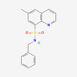 N-benzyl-6-methylquinoline-8-sulfonamide