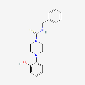 N-benzyl-4-(2-hydroxyphenyl)piperazine-1-carbothioamide