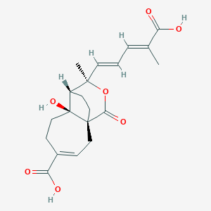 molecular formula C20H24O7 B1150436 Demethoxydeacetoxypseudolaric acid B CAS No. 82508-36-9
