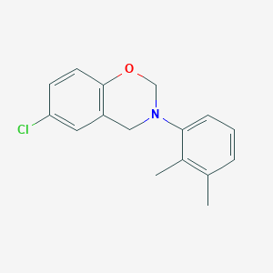 6-chloro-3-(2,3-dimethylphenyl)-3,4-dihydro-2H-1,3-benzoxazine