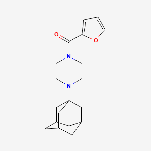 1-(Adamantan-1-YL)-4-(furan-2-carbonyl)piperazine