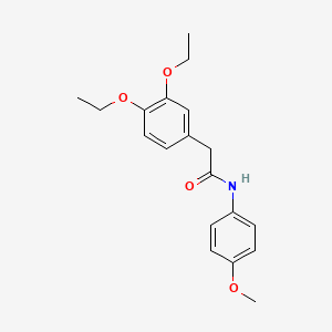 2-(3,4-diethoxyphenyl)-N-(4-methoxyphenyl)acetamide