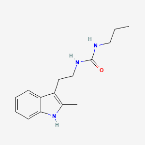 1-[2-(2-methyl-1H-indol-3-yl)ethyl]-3-propylurea