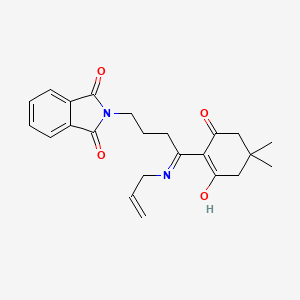 Isoindole-1,3-dione, 2-[4-allylamino-4-(4,4-dimethyl-2,6-dioxocyclohexylidene)butyl]-