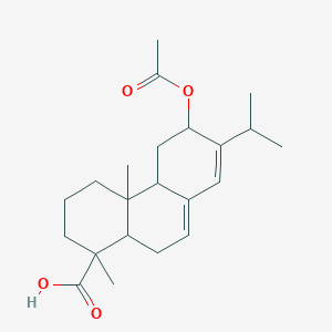 6-Acetyloxy-1,4a-dimethyl-7-propan-2-yl-2,3,4,4b,5,6,10,10a-octahydrophenanthrene-1-carboxylic acid