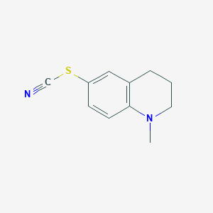 1-Methyl-1,2,3,4-tetrahydroquinolin-6-yl thiocyanate