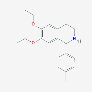 6,7-Diethoxy-1-(4-methylphenyl)-1,2,3,4-tetrahydroisoquinoline