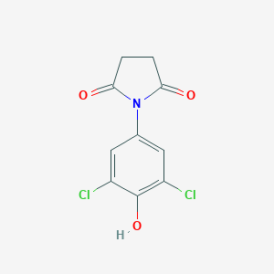 molecular formula C10H7Cl2NO3 B115064 N-(3,5-Dichloro-4-hydroxyphenyl)succinimide CAS No. 141890-85-9