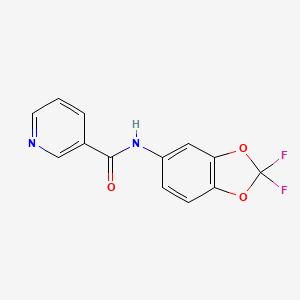 N-(2,2-Difluoro-benzo[1,3]dioxol-5-yl)-nicotinamide