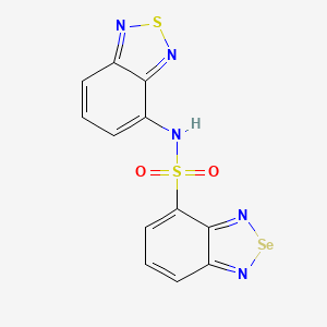 N-(2,1,3-benzothiadiazol-4-yl)-2,1,3-benzoselenadiazole-4-sulfonamide