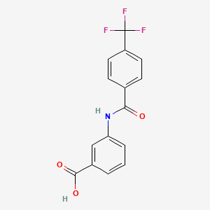 3-(4-Trifluoromethyl-benzoylamino)-benzoic acid