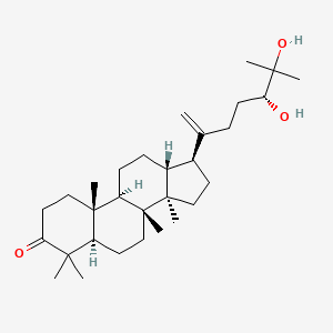 molecular formula C30H50O3 B1150716 24,25-Dihydroxydammar-20-en-3-one CAS No. 63543-53-3