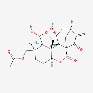 molecular formula C22H28O8 B1150719 Carpalasionin CAS No. 83150-97-4
