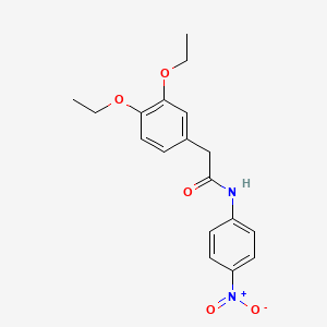 2-(3,4-diethoxyphenyl)-N-(4-nitrophenyl)acetamide