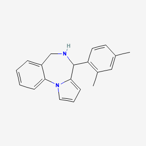 4-(2,4-dimethylphenyl)-5,6-dihydro-4H-pyrrolo[1,2-a][1,4]benzodiazepine