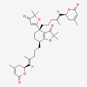 molecular formula C40H52O8 B1150769 Aphadilactone C CAS No. 1522004-70-1
