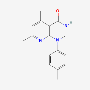 5,7-dimethyl-1-(4-methylphenyl)-2,3-dihydropyrido[2,3-d]pyrimidin-4(1H)-one