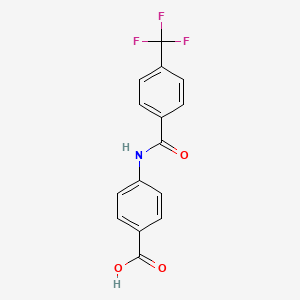 4-(4-Trifluoromethyl-benzoylamino)-benzoic acid