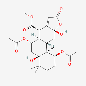 molecular formula C25H34O10 B1150827 7-O-Acetylneocaesalpin N CAS No. 1309079-08-0