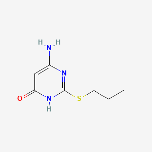 6-Amino-2-(propylsulfanyl)-4-pyrimidinol