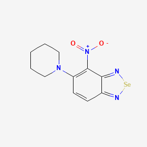 4-Nitro-5-(piperidin-1-yl)-2,1,3-benzoselenadiazole