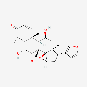 molecular formula C26H30O6 B1150856 11beta-Hydroxycedrelone CAS No. 283174-18-5