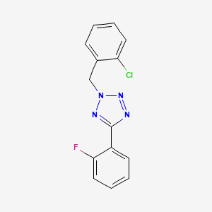 2-(2-Chloro-benzyl)-5-(2-fluoro-phenyl)-2H-tetrazole