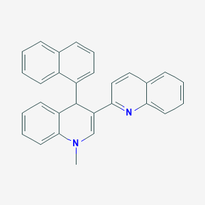 1'-Methyl-4'-(naphthalen-1-yl)-1',4'-dihydro-2,3'-biquinoline