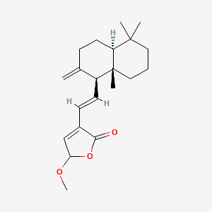 molecular formula C21H30O3 B1150865 Hedycoronen A CAS No. 1383441-73-3