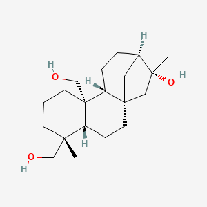 molecular formula C20H34O3 B1150870 ent-Kaurane-16beta,19,20-triol CAS No. 167898-32-0