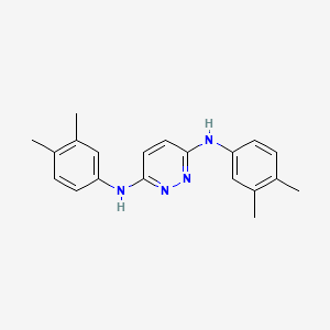 Pyridazine-3,6-diamine, N,N'-bis(3,4-dimethylphenyl)-