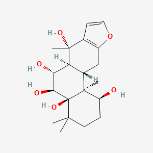 molecular formula C20H30O6 B1150895 δ-决明子素 CAS No. 7716-14-5