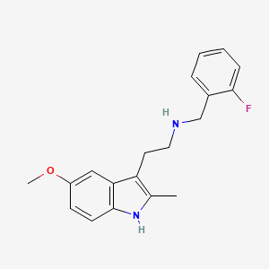 (2-Fluoro-benzyl)-[2-(5-methoxy-2-methyl-1H-indol-3-yl)-ethyl]-amine