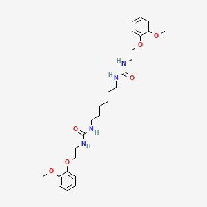 1,1'-Hexane-1,6-diylbis{3-[2-(2-methoxyphenoxy)ethyl]urea}