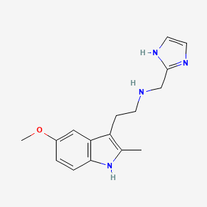 N-(1H-imidazol-2-ylmethyl)-2-(5-methoxy-2-methyl-1H-indol-3-yl)ethanamine