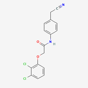 N-[4-(cyanomethyl)phenyl]-2-(2,3-dichlorophenoxy)acetamide