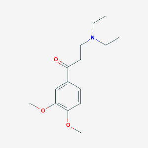 3-(Diethylamino)-1-(3,4-dimethoxyphenyl)propan-1-one