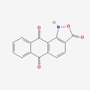 1H-Anthra[1,2-c]isoxazole-3,6,11-trione