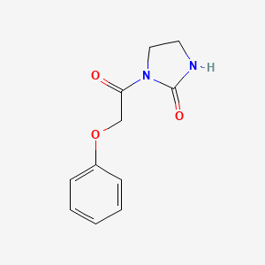 1-(2-Phenoxyacetyl)imidazolidin-2-one